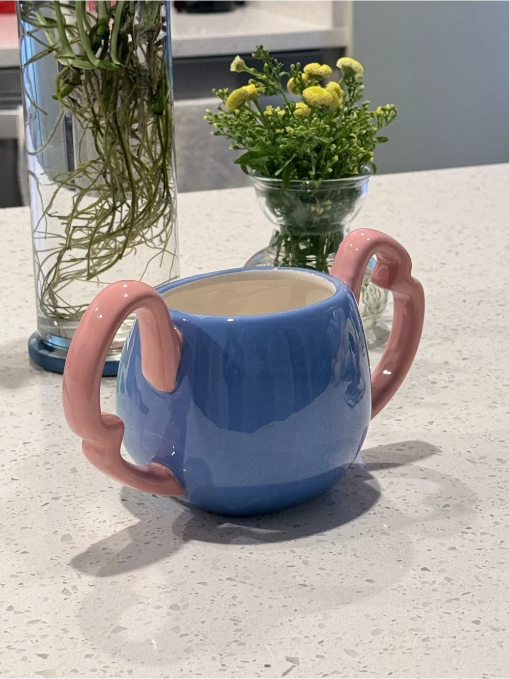 Disney Lilo & Stitch Stitch Double-Handled Ceramic Mug
